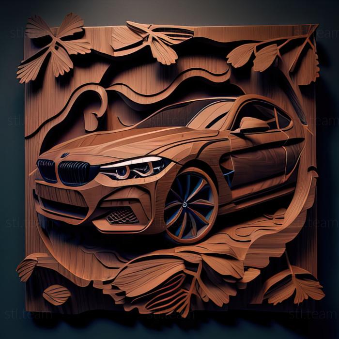 3D model BMW 4 (STL)
